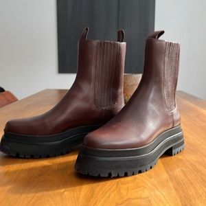 Loeffler Randall Toni Platform boot. Size 9